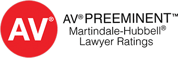 AV Preeminent Martindale-Hubbell Lawyer Ratings